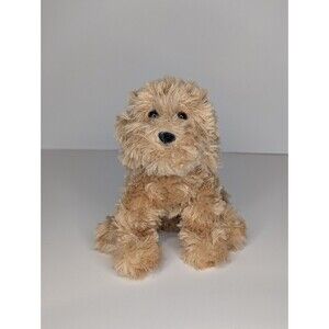 Douglas Cuddle Toys Molasses Labradoodle Dog Caramel #3990 Plush W Eden Collar